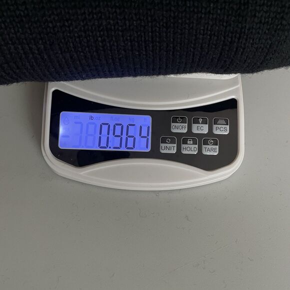 Herman Geist Wool Sweater S Hand Embroidered Poinsettia Flower Holiday Christmas - Picture 10 of 10